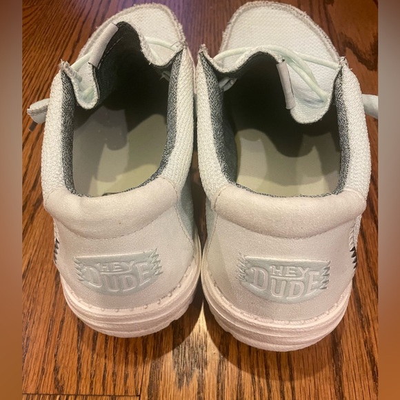 Hey Dude Men's Light blue Loafers. Great condition. Slightly used. Size 10. - Picture 3 of 4